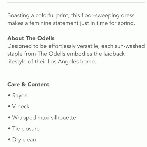 Anthropologie Positano Maxi Wrap Dress Large - Picture 2 of 9